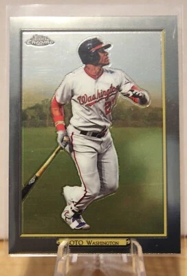 2020 Topps Turkey Red 2020 Chrome #TRC-95 Juan Soto Insert Washington Nationals - Image 1 of 2