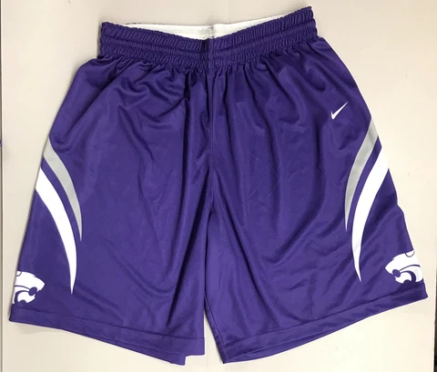 Nike Kansas State Wildcats Elite Title Short Women's M Purple White 618500 Cover