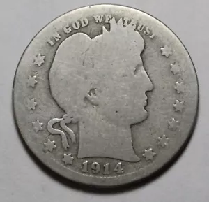 Barber Quarter PH150 1914 - Imagen 1 de 2