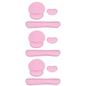 3 Sets Speicherschaumtastaturpolster Büro Schreibtisch-Handgelenkauflage - Photo 1/12