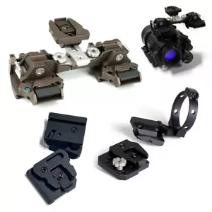 RQE KVC Universal Dual Bridges NVG Mount W/NVG Mount OSS OBVERSE SHOE SET K-clip - Zdjęcie 1 z 28