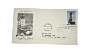 Pacific Lighthouses Stamp / FDC First Day Issue Envelopes - Picture 1 of 2