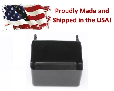 JSPMANUFACTURING Small Plastic Black Pegboard Storage/Part Bins, Multi-Pack Pricing JSP Brand