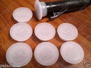 8 BLITZ Gas Can SPOUT CAPS ONLY Heavy Duty Lid LOST MY YELLOW CAP Works Awesome - Picture 1 of 7