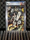 SILVER SURFER v2 ONE-SHOT #1 GALACTUS CGC 9.2 CUSTOM LABEL WHITE PAGES BYRNE