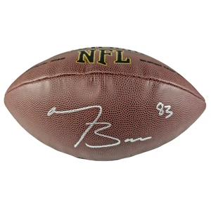 Tyler Boyd Signed Football Tennessee Titans Cincinnati Bengals Autographed Proof - Picture 1 of 7