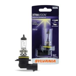 Sylvania 9006 XtraVision Halogen Bulbs Pair Enhanced Visibility Durable Design - Picture 1 of 7