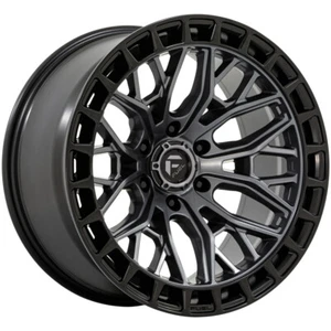 (1) 20x10 -18 Fuel 1PC FC869 Sigma 6x135 Matte Gunmetal W/ M-Blk Lip Wheel - Picture 1 of 3
