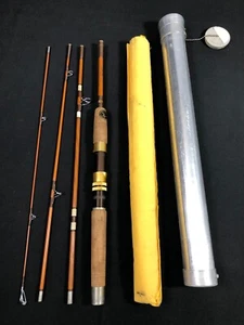 Vintage Wright & McGill Eagle Claw Trailmaster 4TMS 6,5' Spinnrute mit Metallrohr - Bild 1 von 5