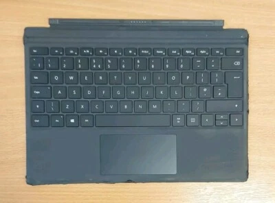 Microsoft Surface Pro 3 4 5 6 7 Type Cover UK Keyboard. C GRADE  - Image 1 of 2