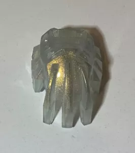 VTG Lego Bionicle AVOHKII Mask 44814 Transparent Clear Gold Glitter - Picture 1 of 5