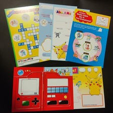 Pokemon Vintage Jumbo Postcards 6 Card Misc. Set Kazunori Aihara