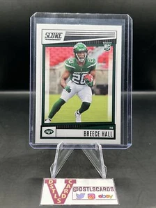 2022 Panini Score Football - BREECE HALL ROOKIE #330 New York Jets - Picture 1 of 3