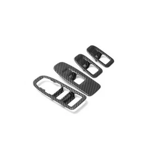 For Cadillac XT6 2020-2022 Carbon Fiber Window Lock Lift Panel Trim Frame 4PCS - Bild 1 von 7
