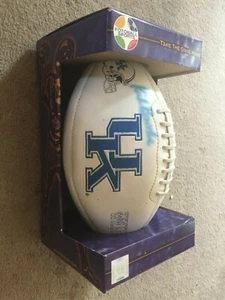 FOTOBALL SPORTS- RICH BROOKS UOFK KENTUCKY WILDCATS- AUTOGRAPHED FOOTBALL- SIGN - Picture 1 of 5