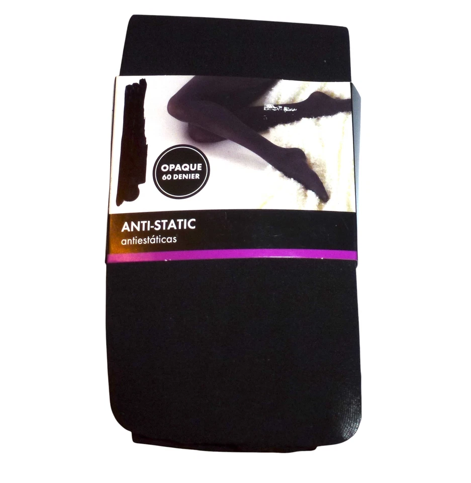 George anti static 60 denier tights black size 2 GT7C4 - Image 1 of 1