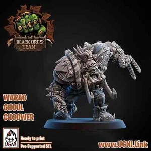 warag ghoul choower (Mad Max Style) equipe ORQUE convient a bloodbowl - Imagen 1 de 1