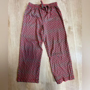 Vineyard Vines by Shep & Ian Red PJ pants green all over print whales Christmas - Picture 1 of 5
