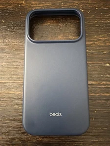 GENUINE Beats Case w/ Magsafe for iPhone 17 PRO MGKG4LL/A Bedrock Blue PREOWNED! - Foto 1 di 5