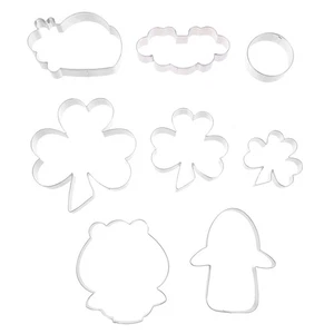 8 Pcs Vierblattklee Keks Geschnitten Backformen-Kit Dessertformen - Bild 1 von 12