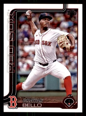 2025 Topps #540 Brayan Bello Boston Red Sox - Image 1 of 2