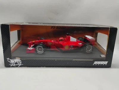 Hot Wheels Racing 1:18 Scale F1-2000 Schumacher Ferrari #3 NEW OPEN BOX - Image 1 of 4