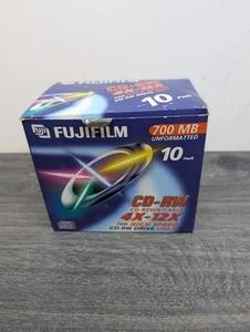 Fujifilm CD-RW Laufwerk - 700MB - 10er Pack - 1 nicht versiegelt - Bild 1 von 6
