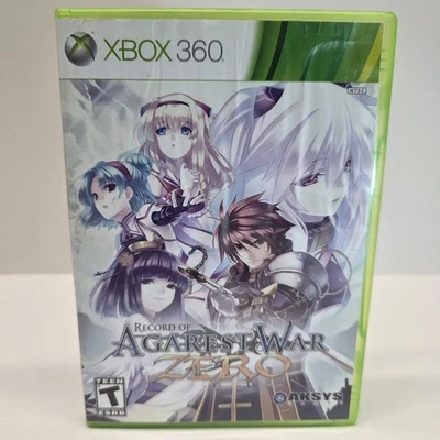 Record of Agarest War Zero (Xbox 360 - 2011) Tested CIB Complete w Manual RPG - Image 1 of 4