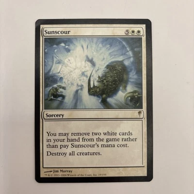 MTG Magic the Gathering Sunscour (19/155) Coldsnap Light Play - Image 1 of 4