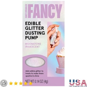 Bomba de polvo comestible iridiscente brillo decoración de pasteles y postres nuevo - Imagen 1 de 9