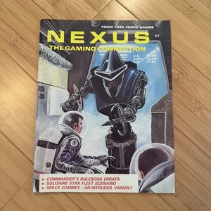 1984 TASK FORCE GAMES NEXUS GAMING CONNECTION #7 RPG MAGAZINE STAR FLEET NM/NM+ - Bild 1 von 6