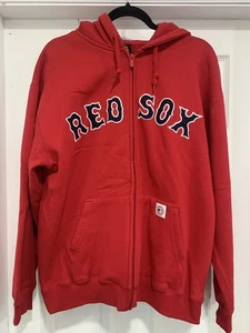 Boston Red Sox Sudadera con Capucha Cremallera Chaqueta Puntadas Marca Para Hombres Mediana Nueva Sin Etiquetas - Imagen 1 de 6