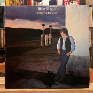 [COUNTRY]~EXC LP~RICKY SKAGGS~Highways & Heartaches~[1982~CBS~Issue] - Picture 1 of 6