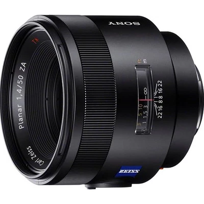 Sony SAL50F14Z Carl Zeiss Planar T 50mm f/1.4 Lens - Open Box - Image 1 of 4
