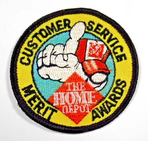 Parche de premios al mérito de servicio al cliente Home Depot bordado vintage para empleados - Imagen 1 de 6