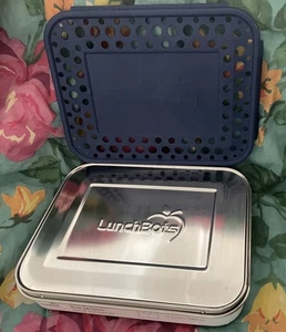 LunchBots Large Cinco Stainless Steel Container Divided BPA-Free Five Sectio New - Picture 1 of 6