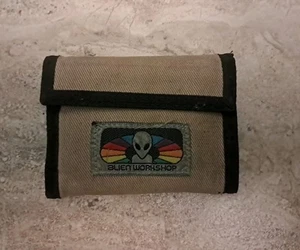 Vintage Alien Workshop Tan Wallet Skateboard Wallet Rare - Picture 1 of 4