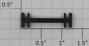 LGB 1150-1 G Gauge Black Plastic Block Clip (5) - Foto 1 di 2