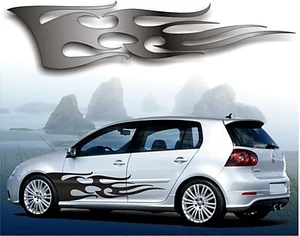 Adesivi fiamme auto tuning Mod. Fiamma 1 cm 150x22 car stickers decals - Foto 1 di 2