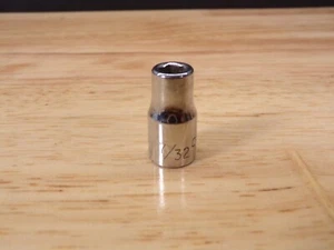 Craftsman 1/4" Antrieb 7/32" flache Steckschlüssel 6pt SAE Zoll USA -G- Stempel 43492 - Bild 1 von 4
