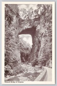 Natürliche Brücke von Virginia Rockbridge County Blue Ridge Mountains Postkarte - Bild 1 von 2