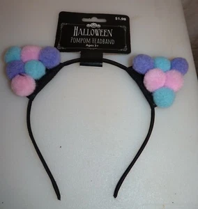 Halloween Pompom Costume Headband for 3+ and older New - Picture 1 of 5