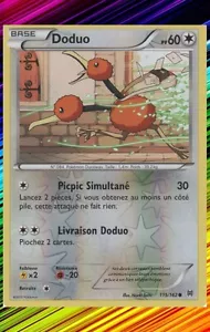 Doduo Reverse - XY8:Impulsion Turbo - 115/162 - Neue Französische Pokemon Karte - Bild 1 von 1