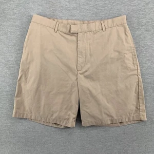 Pantalones Cortos Greg Norman para Hombre 38 Chino Golf Frontal Plano Caqui **Bolsillo Trasero Derecho Deshilachado - Imagen 1 de 16