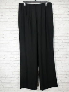 Chico's NWT Black Side Zip Wide Leg Pants 2 12 Poly Spandex SEE MEASUREMENTS - Bild 1 von 6