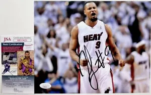 NBA Rashard Lewis Signed Seattle Miami Heat 8x10 Photo A Autograph JSA COA - Picture 1 of 1