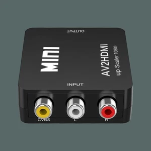 f TV/PC/ PS3/ STB/Xbox VHS/VCR/Blue-Ray DVD Players HDMI AV to HDMI Converter - Picture 1 of 5