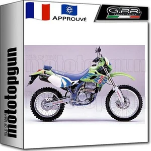 GPR POT D ECHAPPEMENT HOMOLOGUE FURORE NOIR KAWASAKI KLX 250 R 1997 97 1998 98 - Photo 1/2