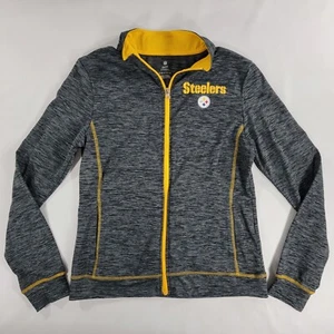 Pittsburgh Steelers Jacke NFL Teen Apparel Jugend Mädchen Gr. L durchgehender Reißverschluss Track EUC - Bild 1 von 6