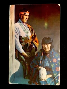 c1950’s Pueblo Indians Of The Rio Grande Valley, New Mexico Vintage Postcard - Picture 1 of 2
